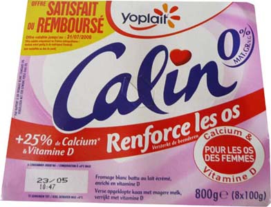 yaourt calin en satisfait ou rembourse