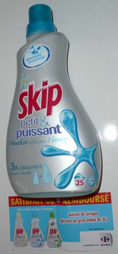 lessive skip en satisfait ou rembourse