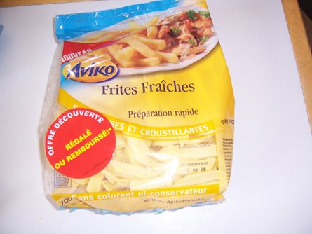 Frites remboursés (Aviko)