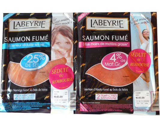 Saumon fumé Labeyrie remboursé