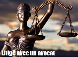 Litige avec un avocat