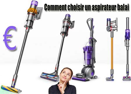 Guide d'achat aspi balai