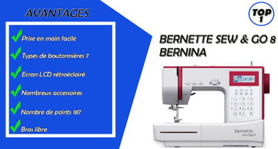 Principaux avantages de la Bernina Bernette Sew & Go8