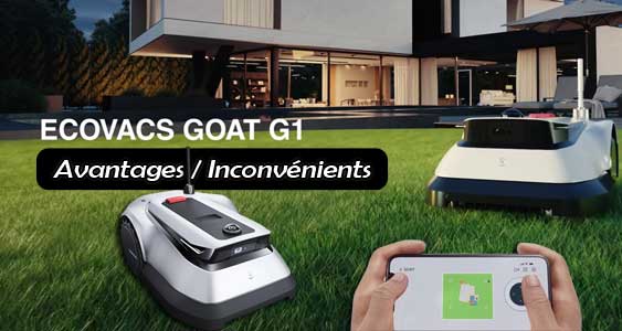 Avis sur les avantages et inconvénients de la tondeuse GOAT G1-2000 ECOVACS